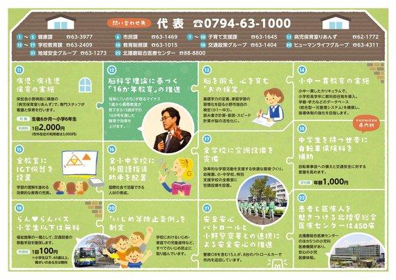 小野市の移住奨励用チラシ(裏面)