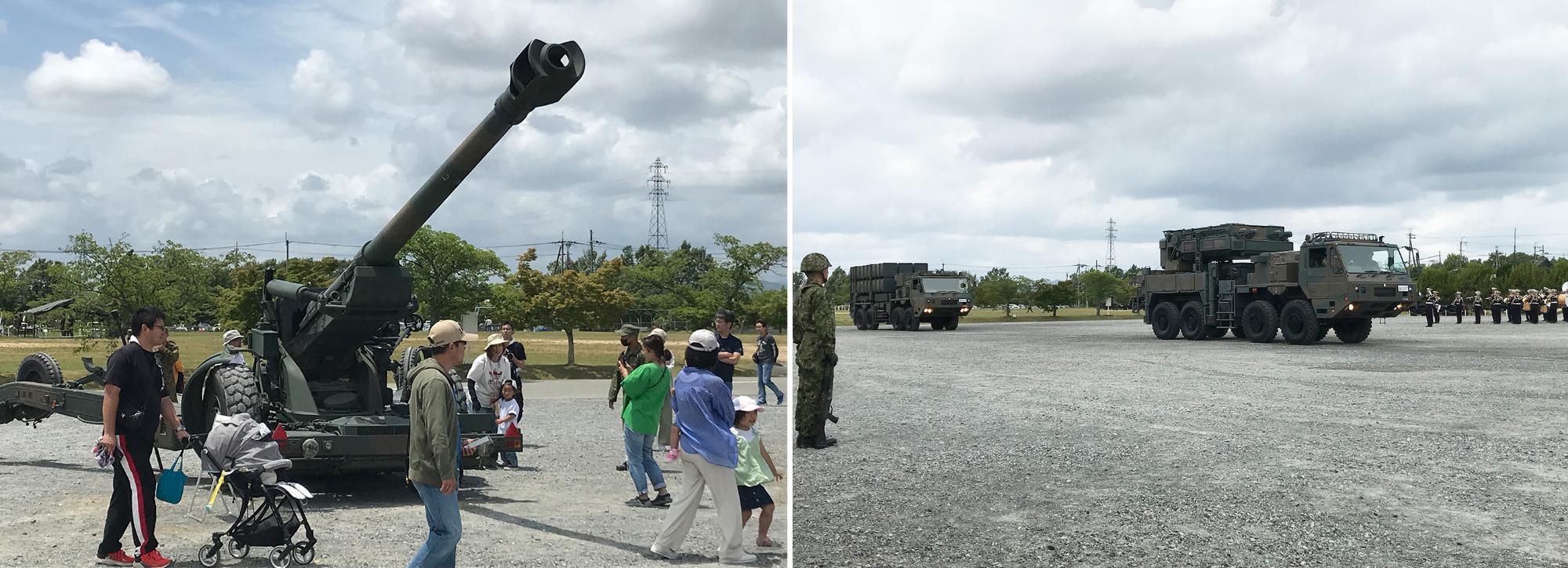 青野原駐屯地創設47周年記念行事 自衛隊車両の写真