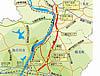 東播磨南北道路の位置を示す地図
