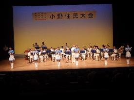 音楽隊の演奏状況