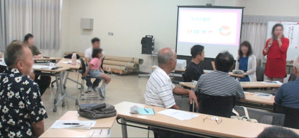 多文化共生社会の交流会の様子