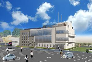 小野市防災センターの完成イメージ