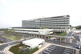 完成した北播磨総合医療センターの全景の写真