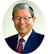 小野市長の蓬莱 務氏のバストアップ写真