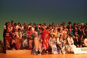 成人式記念写真