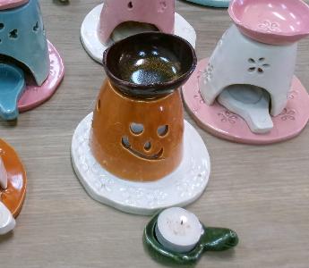 陶器のアロマポット