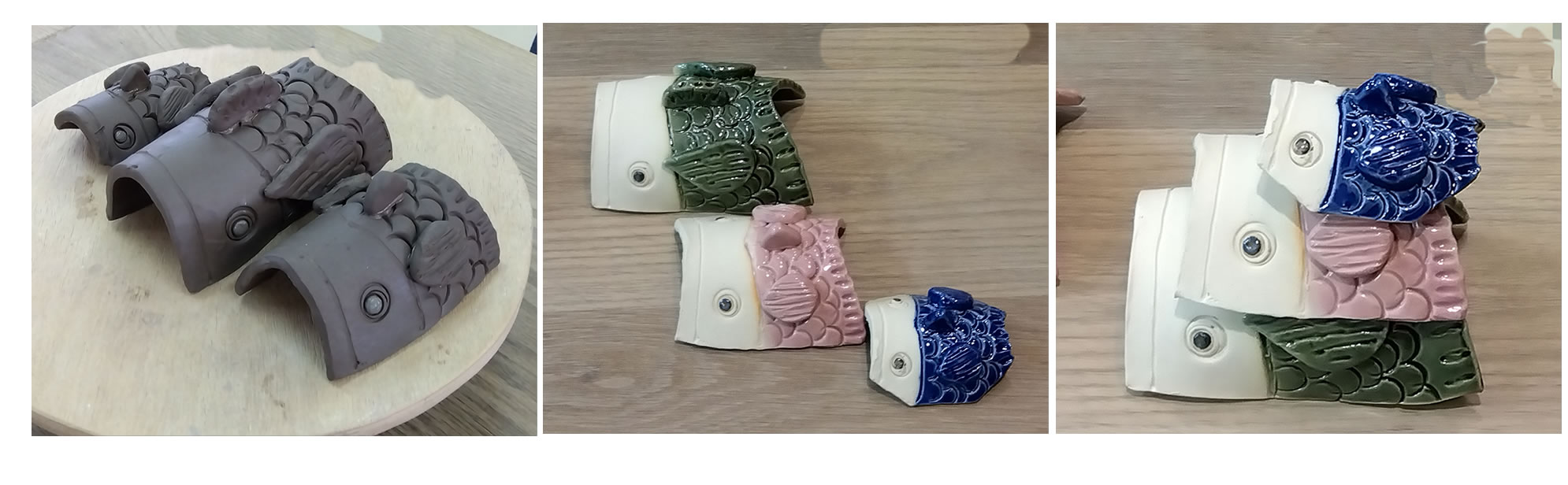 陶器の鯉のぼり