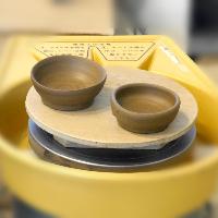 電動ろくろ体験の作品