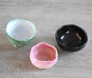 陶器の器3個