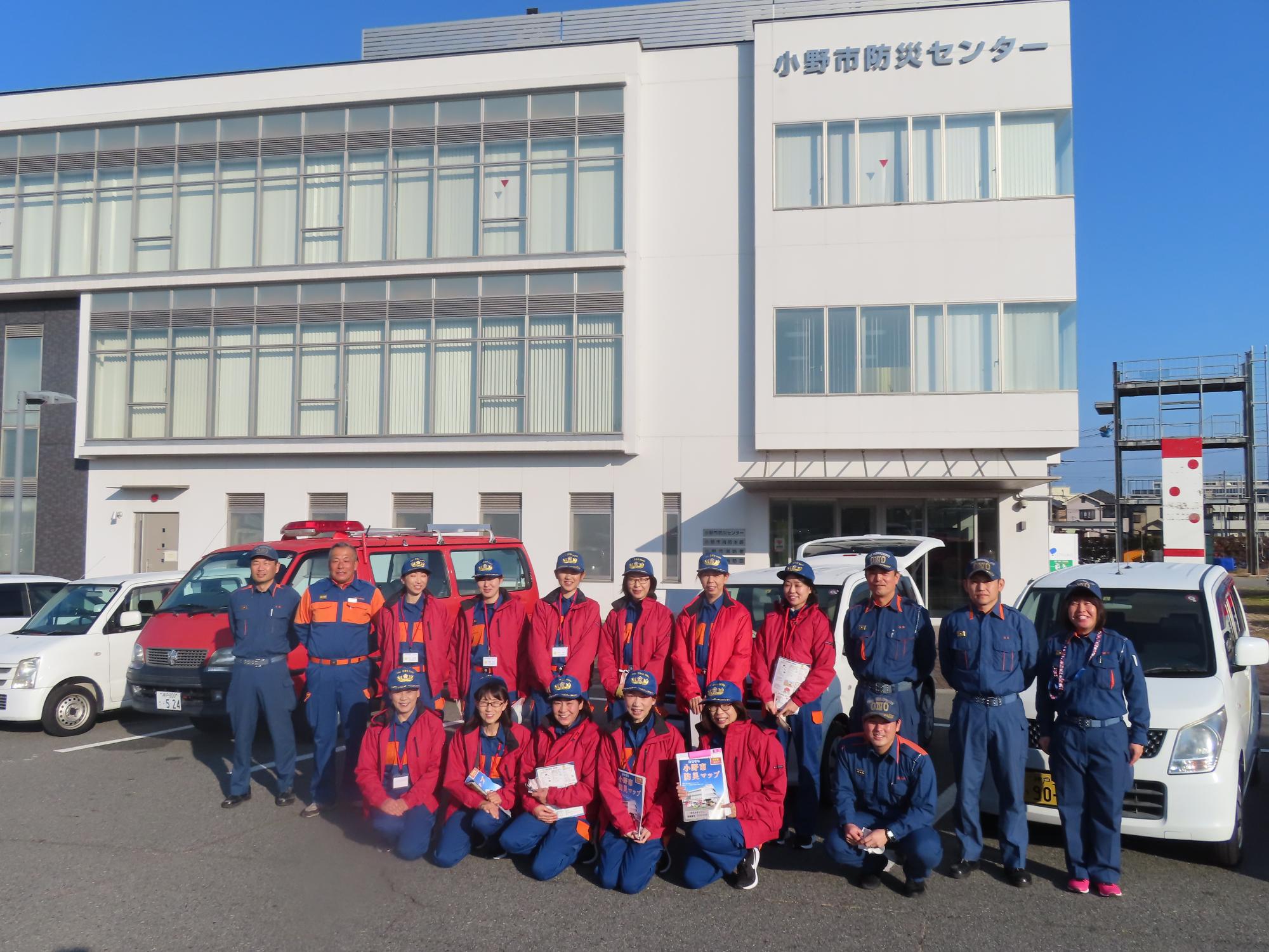小野市女性消防団 住宅防火訪問 住宅用火災警報器