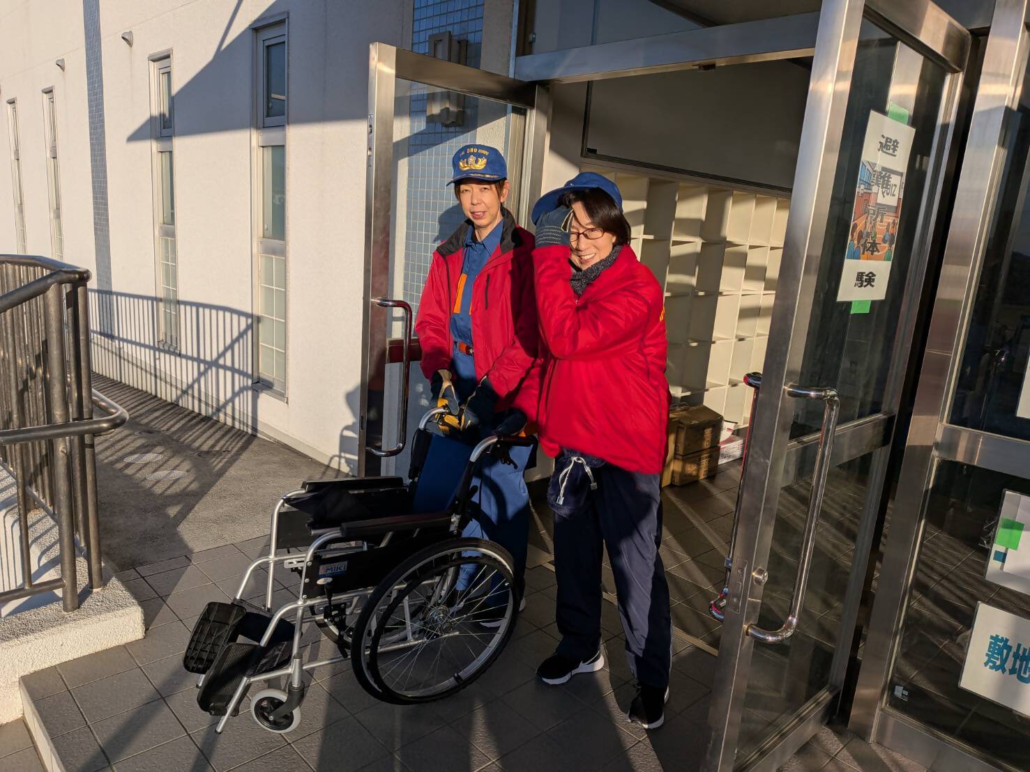 搬送訓練(車いす）