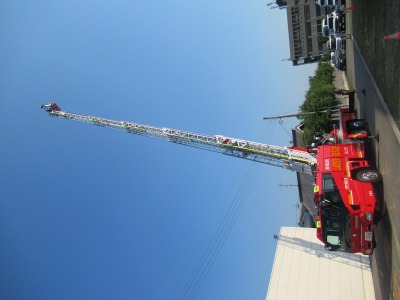 はしご車体験